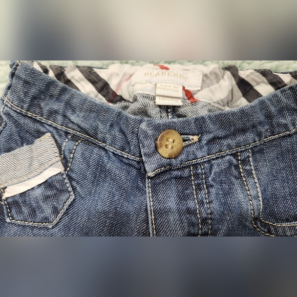 Authentic BURBERRY CHILDREN 6M denim - Picture 5 of 5